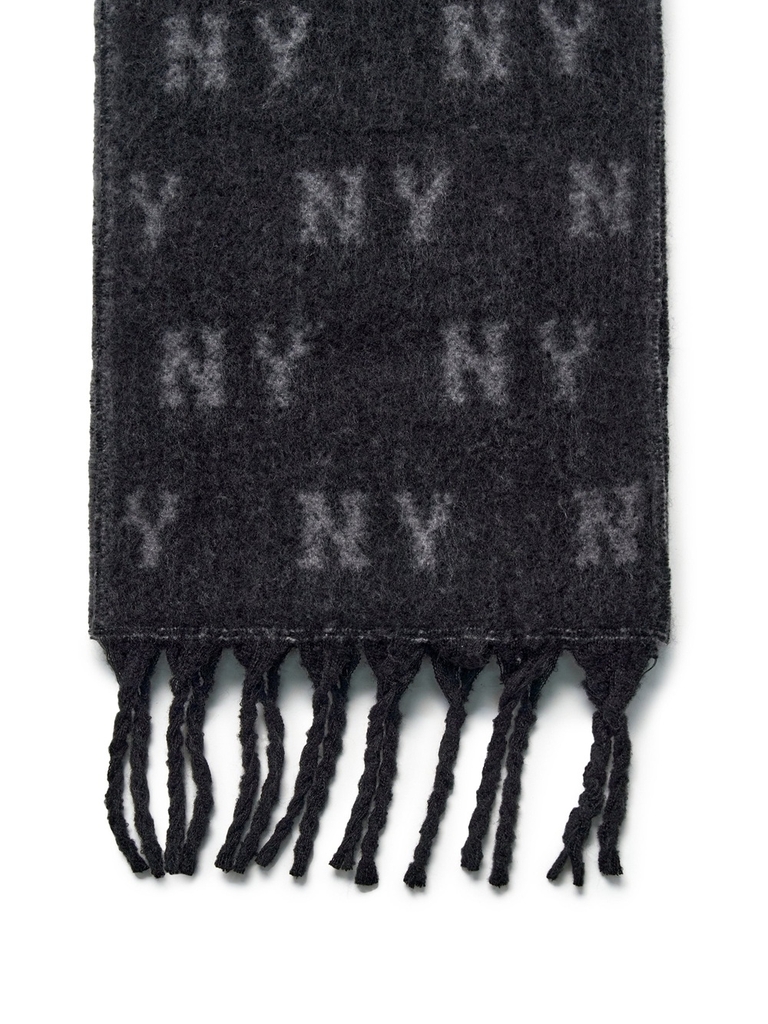 Khăn Quàng Cổ MLB Monogram Muffler New York Yankees Black