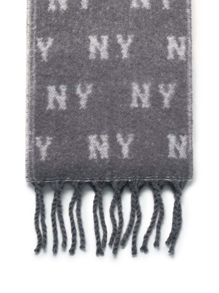 Khăn Quàng Cổ MLB Monogram Muffler New York Yankees Grey
