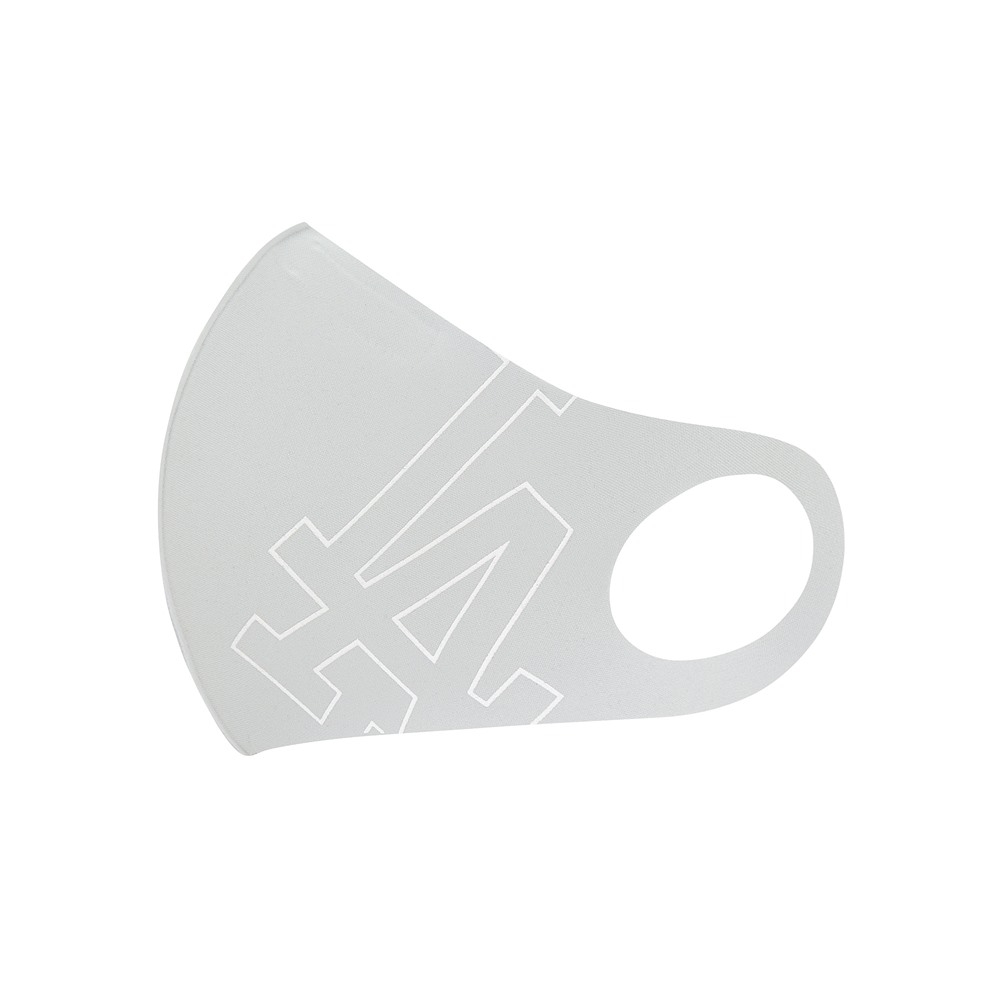 Khẩu Trang MLB Mega Logo LA Dodgers Grey