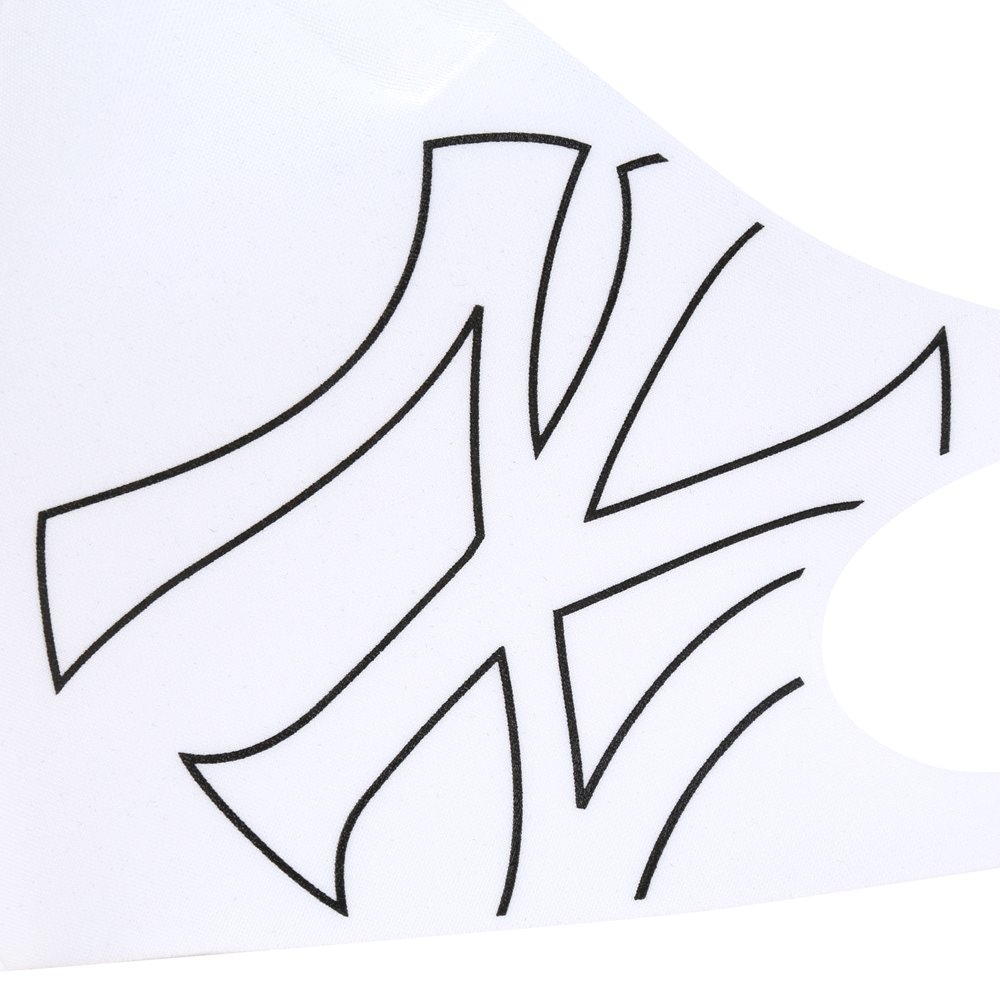 Khẩu Trang MLB Mega Logo New York Yankees White
