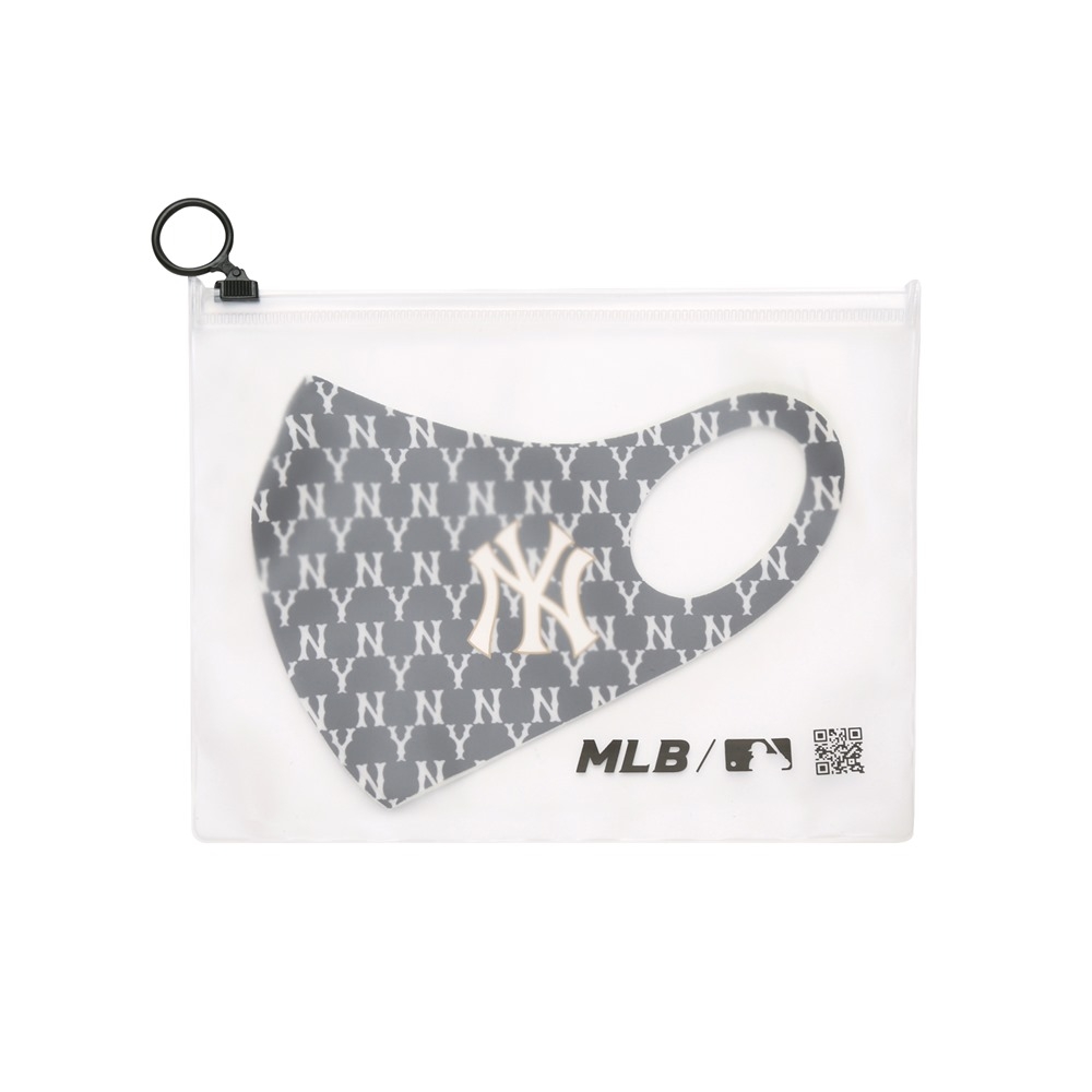 Khẩu Trang MLB Monogram New York Yankees Black