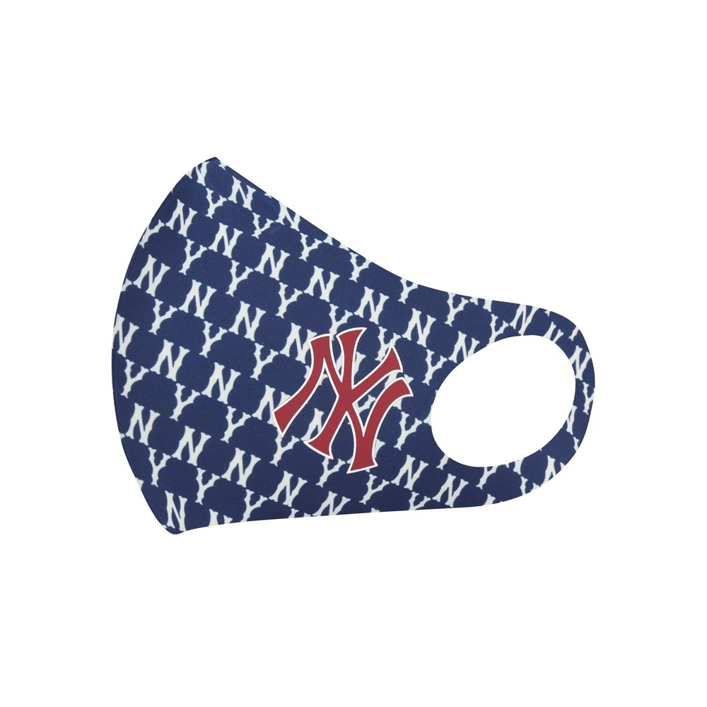Khẩu Trang MLB Monogram New York Yankees Navy