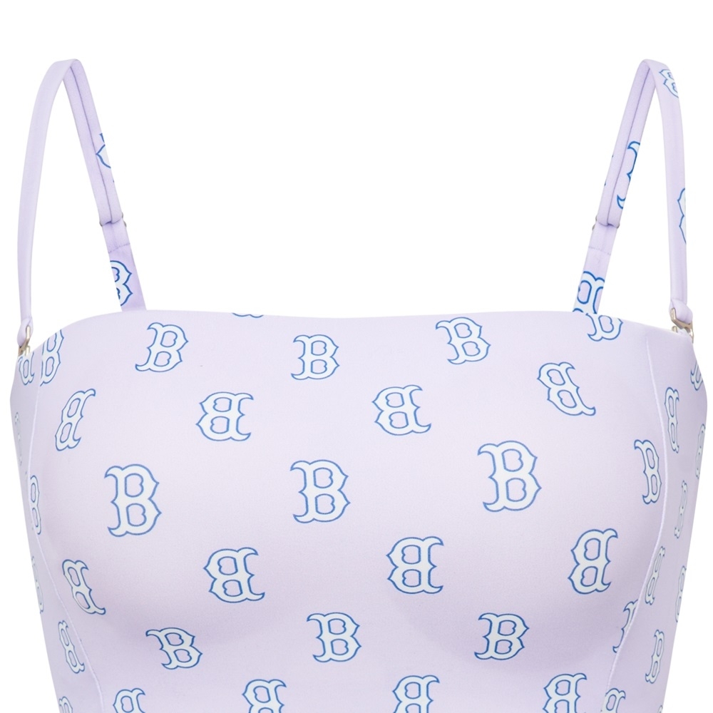 MLB Bikini Set Classic Monogram Boston Red Sox L.Lavender