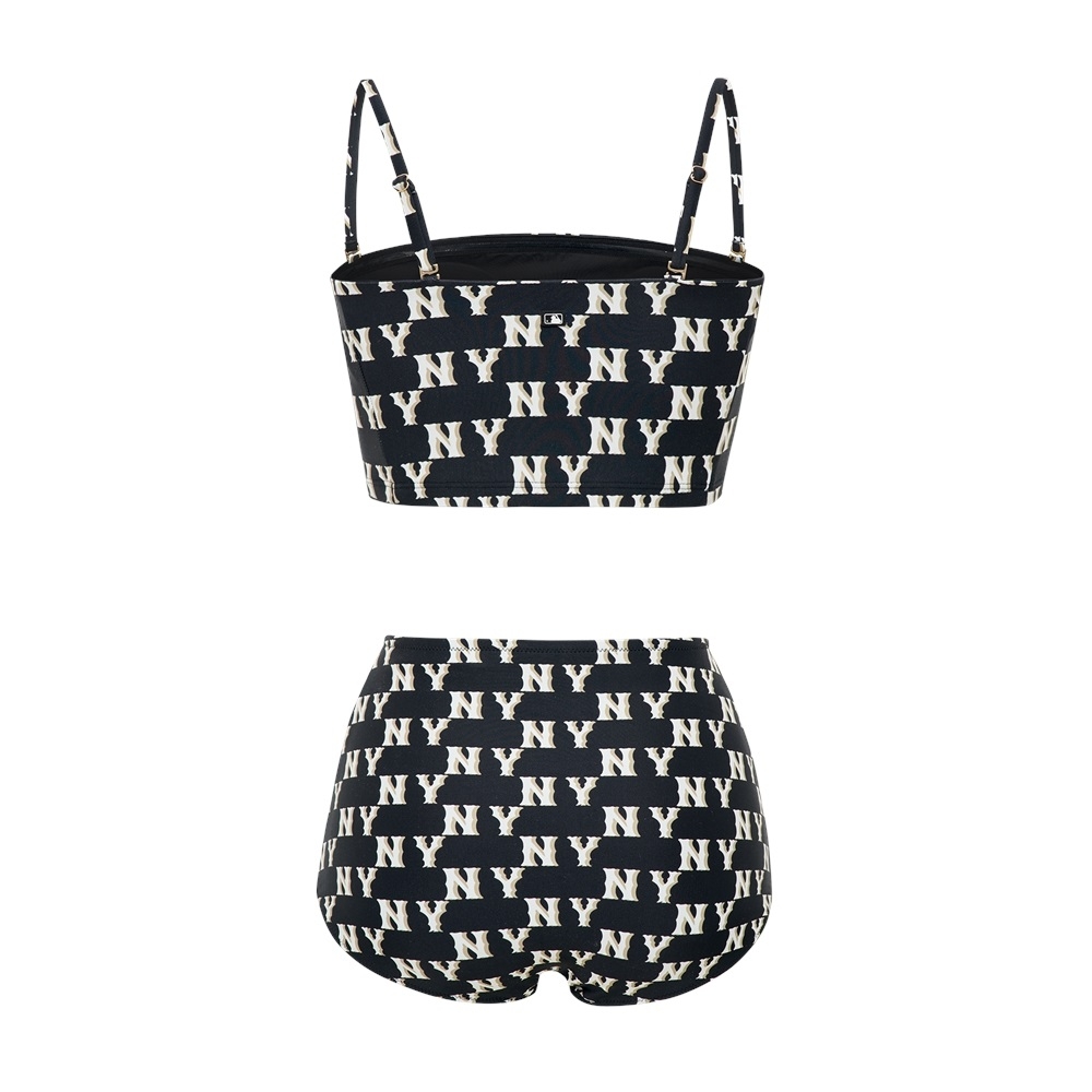 MLB Bikini Set Classic Monogram New York Yankees Black