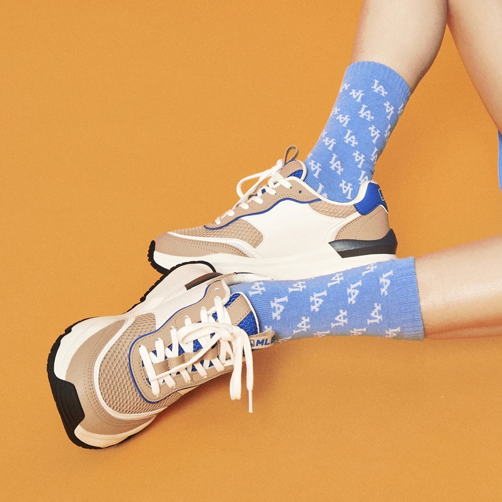 MLB Classic Monogram Socks LA Dodgers L.Cobalt Blue