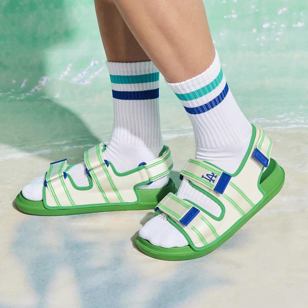 Sandals MLB Chunky Resort LA Dodgers Mint