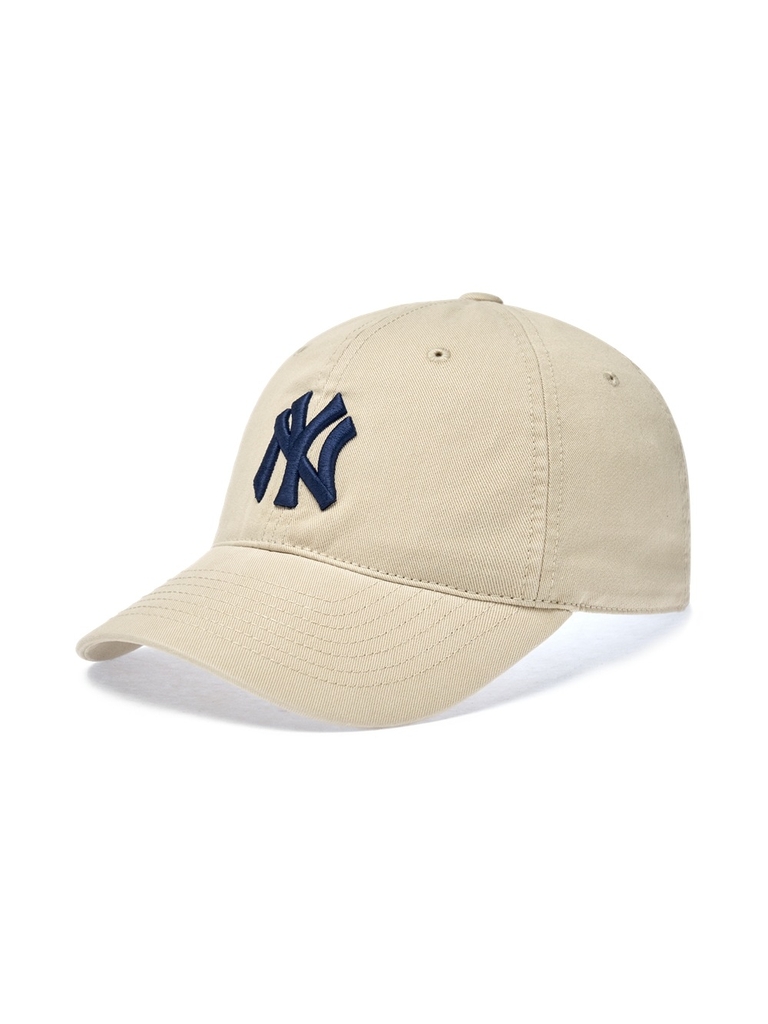 Mũ Lưỡi Trai MLB Ace Unstructured Ball Cap New York Yankees Beige [Karina PICK]
