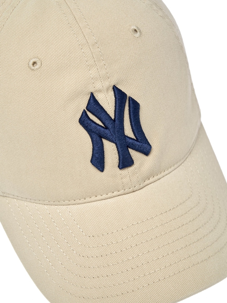 Mũ Lưỡi Trai MLB Ace Unstructured Ball Cap New York Yankees Beige [Karina PICK]