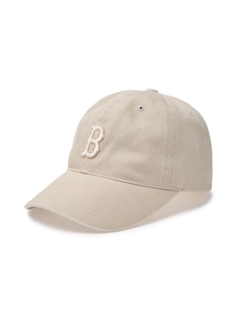 Mũ Lưỡi Trai MLB Basic Washed Unstructured Ball Cap Boston Red Sox Sand