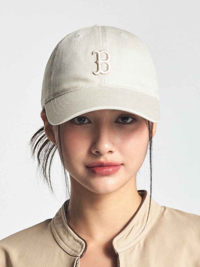 Mũ Lưỡi Trai MLB Basic Washed Unstructured Ball Cap Boston Red Sox Sand