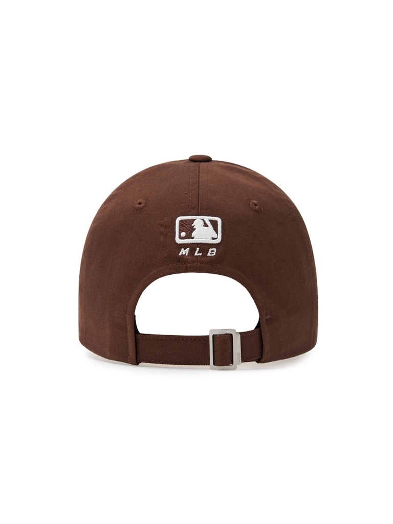 Mũ Lưỡi Trai MLB Basic Small Logo Unstructured Ball Cap Cleveland Guardians Brown