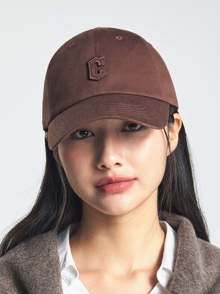 Mũ Lưỡi Trai MLB Basic Small Logo Unstructured Ball Cap Cleveland Guardians Brown