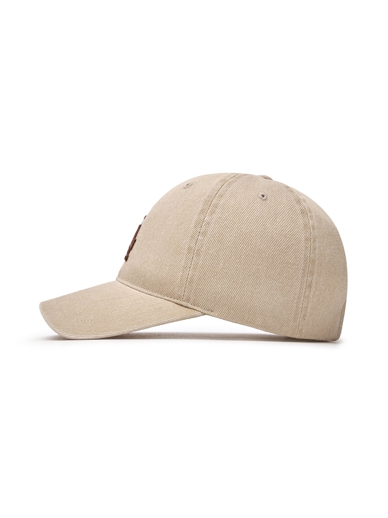 Mũ Lưỡi Trai MLB Basic Washed Unstructured Ball Cap LA Dodgers Beige