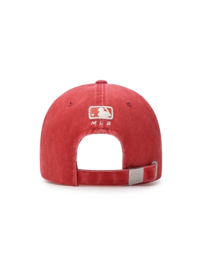 Mũ Lưỡi Trai MLB Basic Washed Unstructured Ball Cap New York Yankees Red