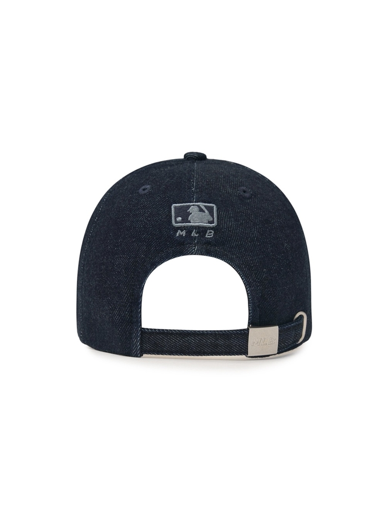 Mũ Lưỡi Trai MLB Basic Coopers Denim 5PANEL Unstructured Ball Cap New York Yankees Indigo