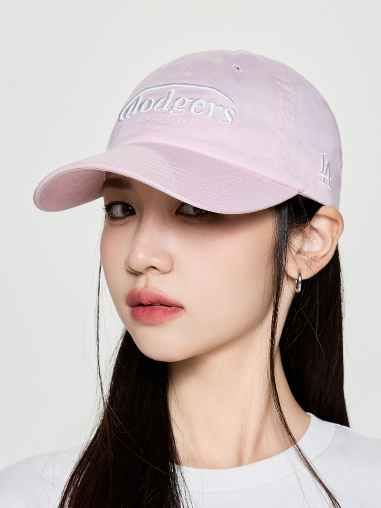Mũ Lưỡi Trai MLB Jelly Unstructured Ball Cap LA Dodgers Magenta [Karina PICK]