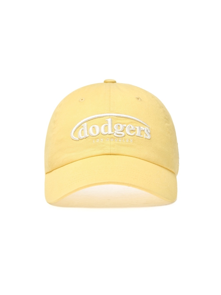 Mũ Lưỡi Trai MLB Jelly Unstructured Ball Cap LA Dodgers Yellow [Karina PICK]