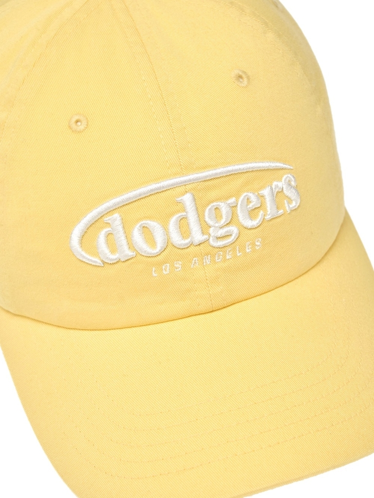 Mũ Lưỡi Trai MLB Jelly Unstructured Ball Cap LA Dodgers Yellow [Karina PICK]
