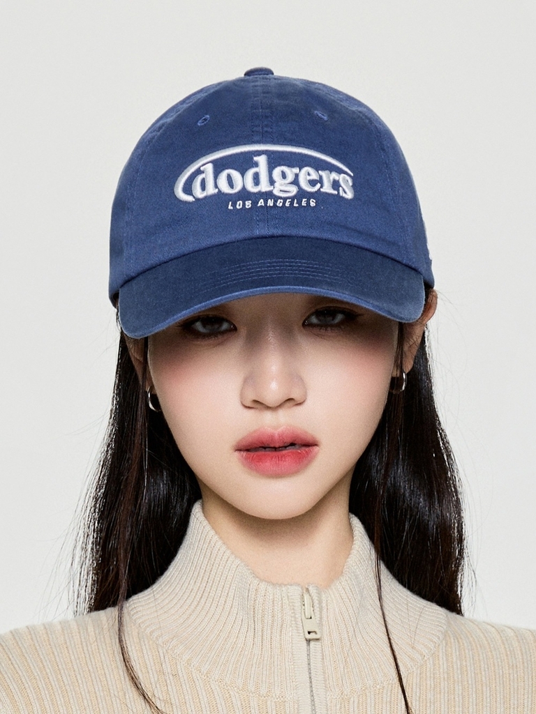 Mũ Lưỡi Trai MLB Jelly Unstructured Ball Cap LA Dodgers Navy [Karina PICK]