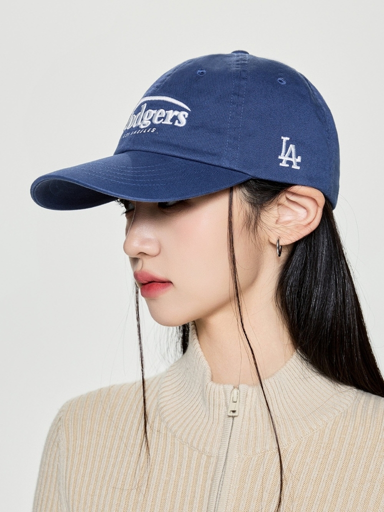 Mũ Lưỡi Trai MLB Jelly Unstructured Ball Cap LA Dodgers Navy [Karina PICK]