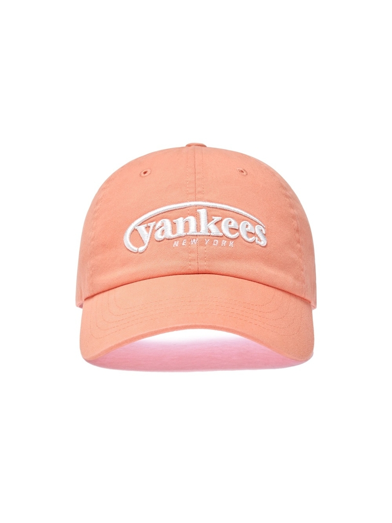 Mũ Lưỡi Trai MLB Jelly Unstructured Ball Cap New York Yankees Orange [Karina PICK]