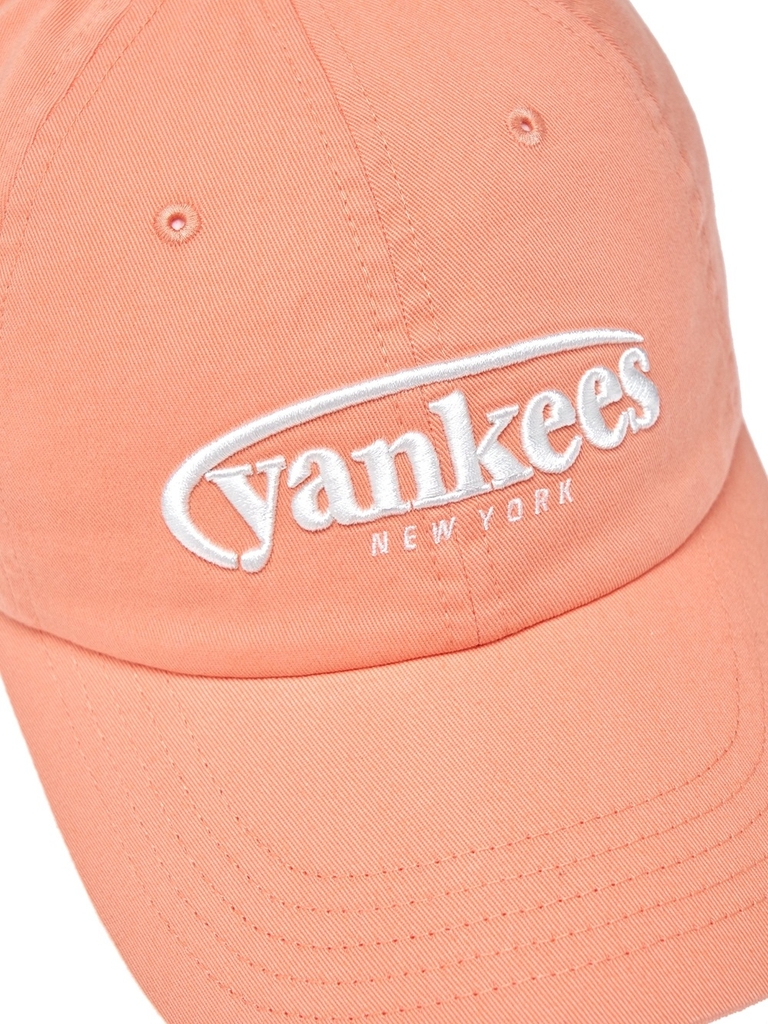 Mũ Lưỡi Trai MLB Jelly Unstructured Ball Cap New York Yankees Orange [Karina PICK]