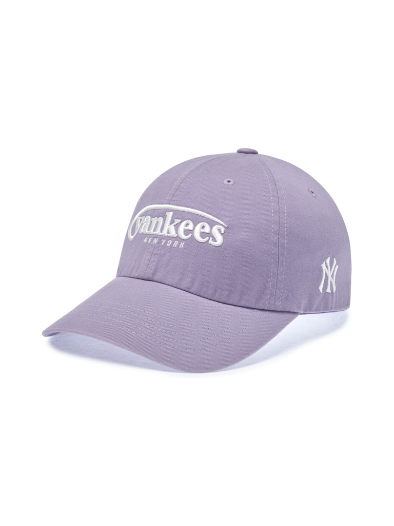 Mũ Lưỡi Trai MLB Jelly Unstructured Ball Cap New York Yankees Lavender [Karina PICK]