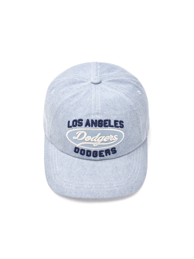 Mũ Lưỡi Trai MLB Varsity Vintage Oval Stitch Unstructured Ball Cap LA Dodgers Indigo