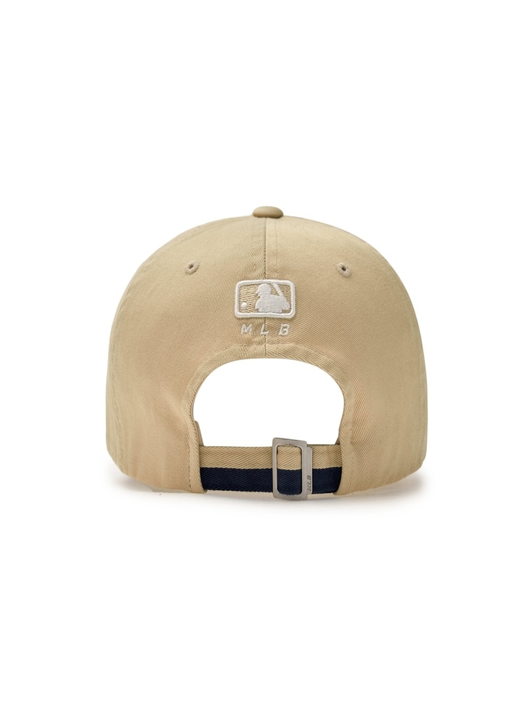 Mũ Lưỡi Trai MLB Varsity Lettering Color Block Unstructured Ball Cap New York Yankees Beige
