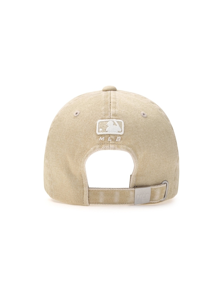 Mũ Lưỡi Trai MLB Varsity Vintage Culsive Stitch Unstructured Ball Cap New York Yankees Beige [Karina PICK]