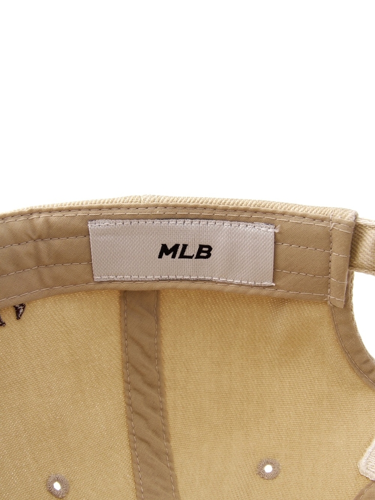 Mũ Lưỡi Trai MLB Varsity Vintage Culsive Stitch Unstructured Ball Cap New York Yankees Beige [Karina PICK]