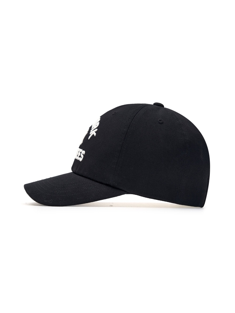 Mũ Lưỡi Trai MLB Varsity Lettering Unstructured Ball Cap New York Yankees Black