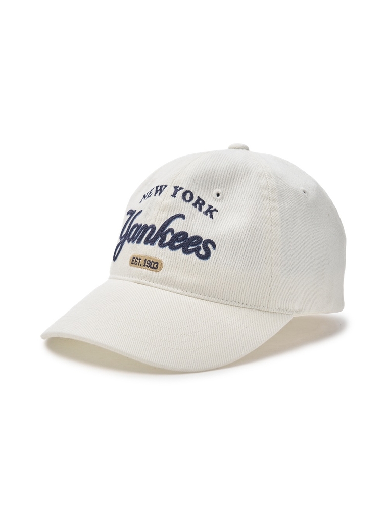 Mũ Lưỡi Trai MLB Color Denim Unstructured Ball Cap New York Yankees Cream