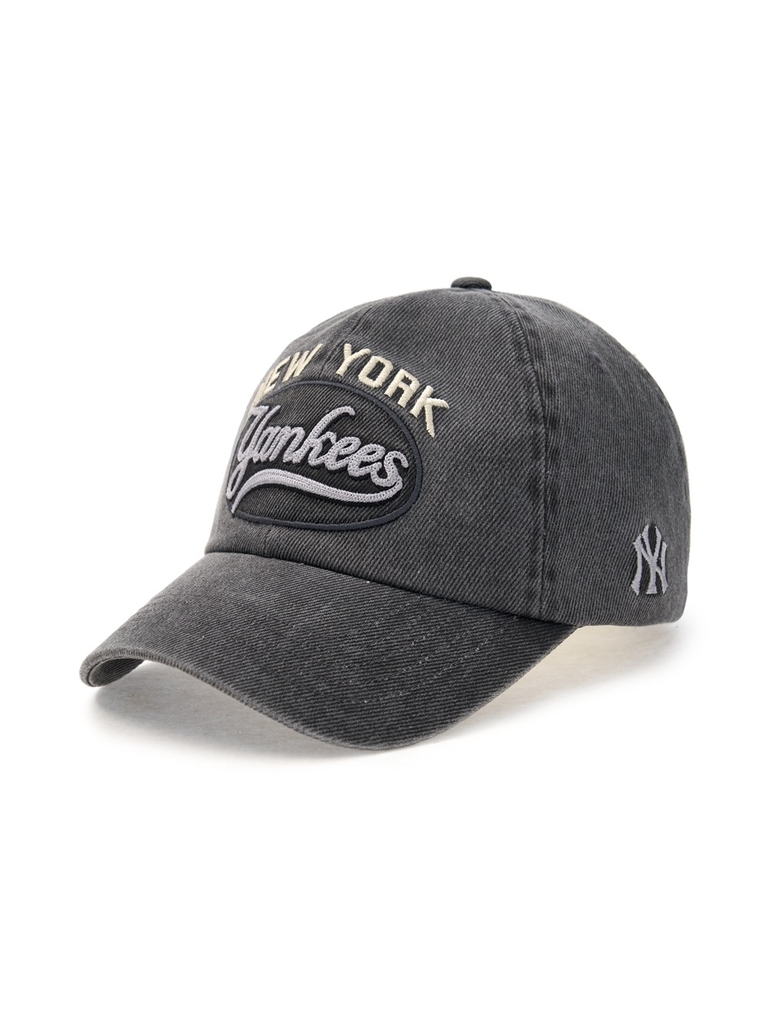 Mũ Lưỡi Trai MLB Varsity Vintage Culsive Stitch Unstructured Ball Cap New York Yankees Grey