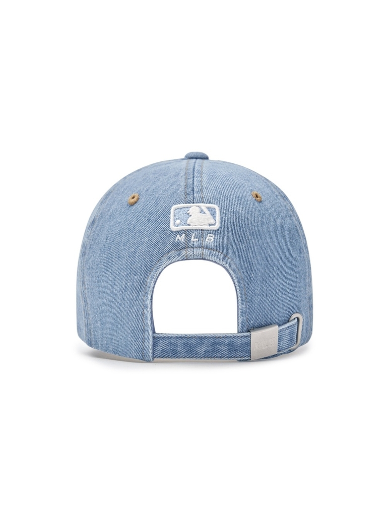 Mũ Lưỡi Trai MLB Color Denim Unstructured Ball Cap New York Yankees Blue