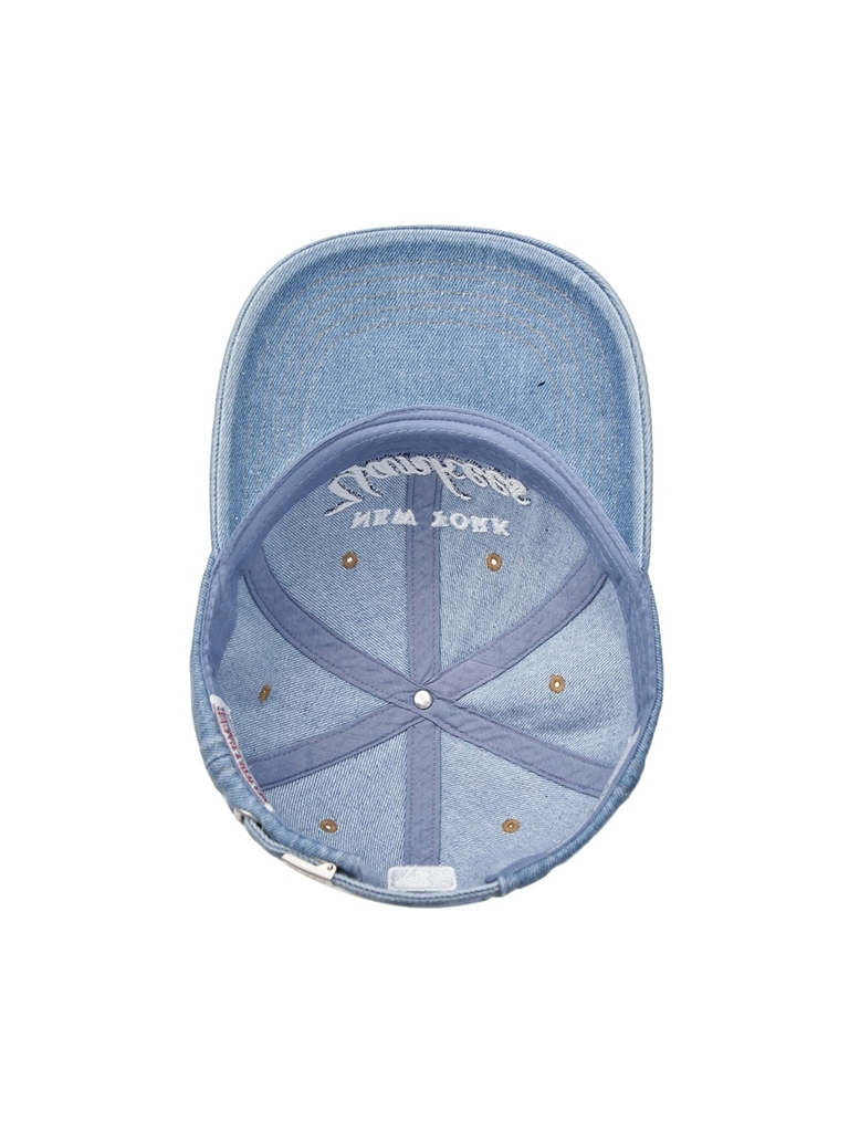 Mũ Lưỡi Trai MLB Color Denim Unstructured Ball Cap New York Yankees Blue