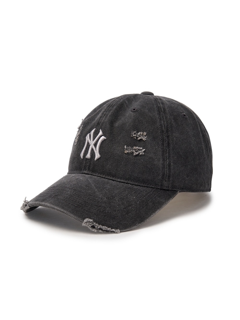 Mũ Lưỡi Trai MLB Damage Washed Unstructured Ball Cap New York Yankees Grey