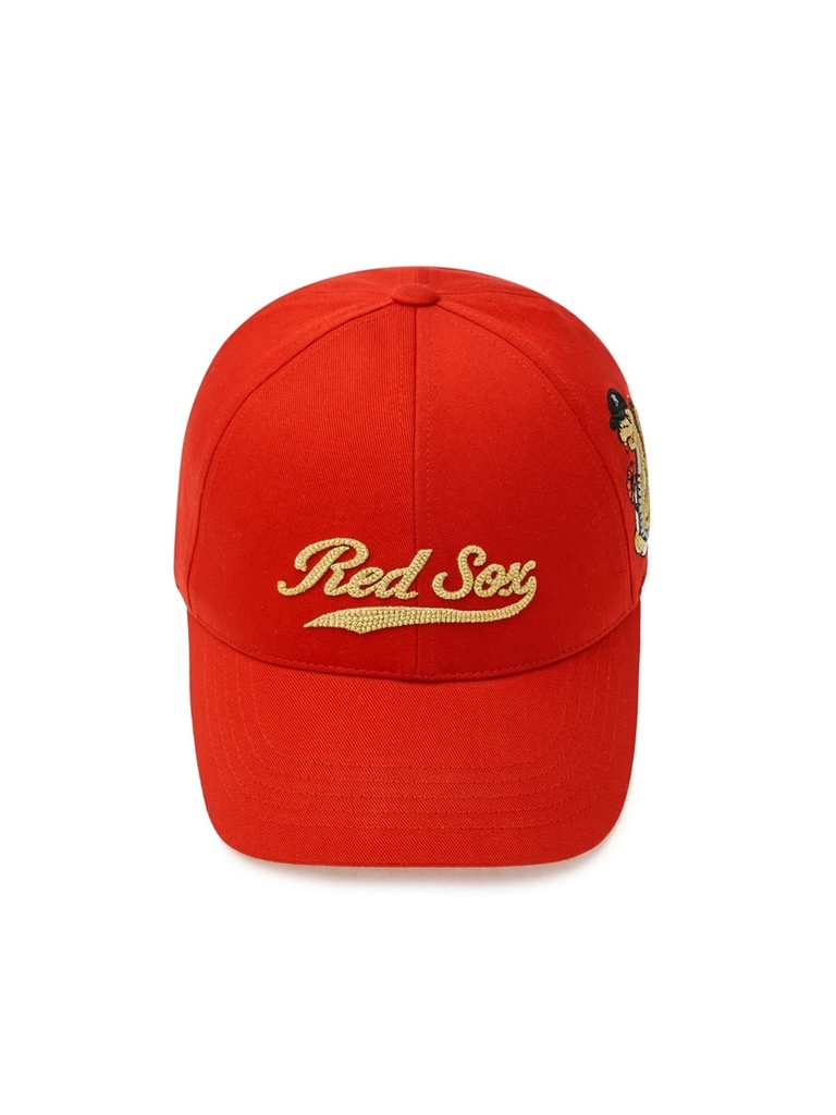 Mũ Lưỡi Trai MLB New Year Structure Ball Cap Boston Red Sox Red
