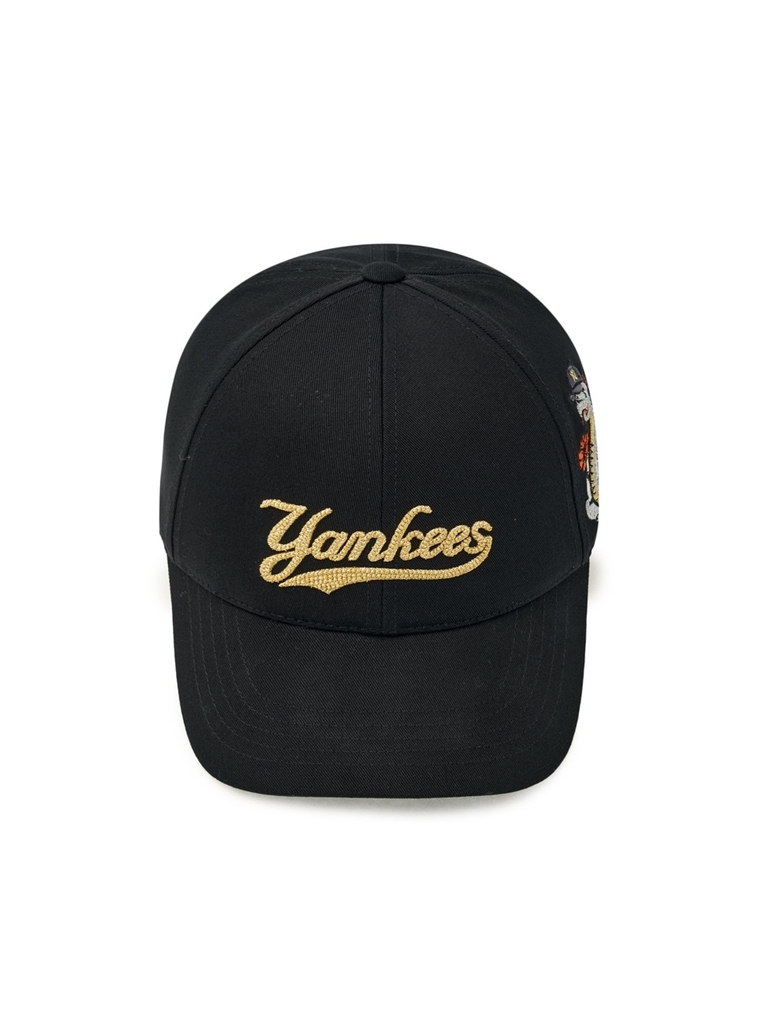 Mũ Lưỡi Trai MLB New Year Structure Ball Cap New York Yankees Black