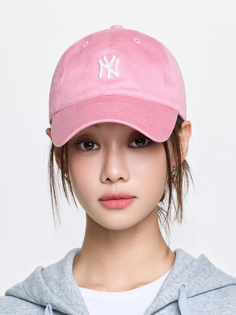 Mũ Lưỡi Trai MLB Rookie Unstructured Ball Cap New York Yankees Pink