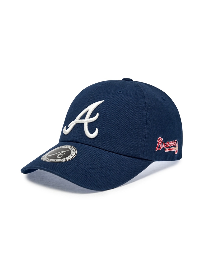 Mũ Lưỡi Trai MLB Signature Unstructured Ball Cap Atlanta Braves Navy [Karina PICK]