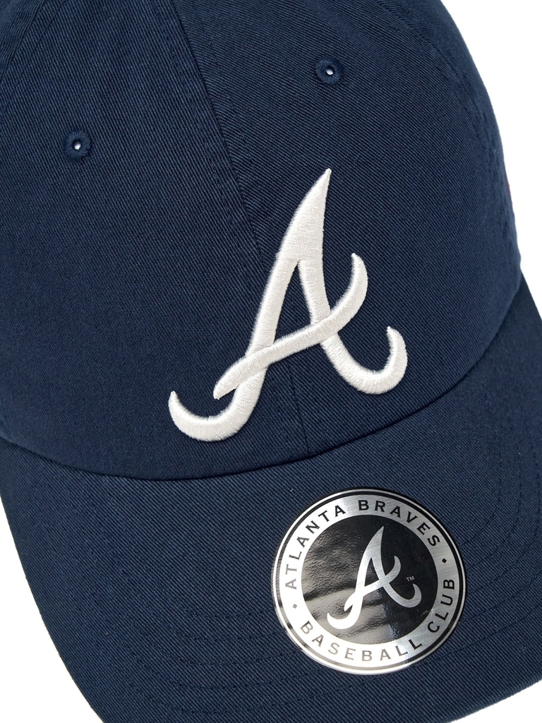 Mũ Lưỡi Trai MLB Signature Unstructured Ball Cap Atlanta Braves Navy [Karina PICK]