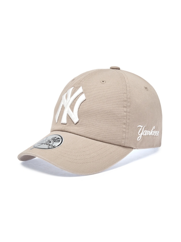 Mũ Lưỡi Trai MLB Signature Unstructured Ball Cap New York Yankees Beige [Karina PICK]