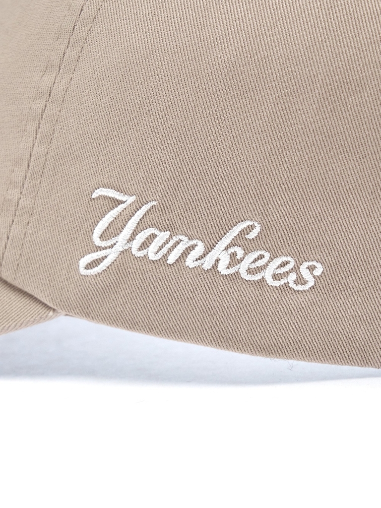 Mũ Lưỡi Trai MLB Signature Unstructured Ball Cap New York Yankees Beige [Karina PICK]