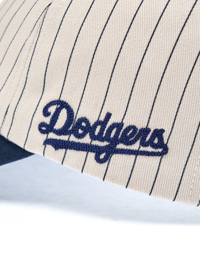 Mũ Lưỡi Trai MLB Signature Stripe Unstructured Ball Cap LA Dodgers Navy [Karina PICK]