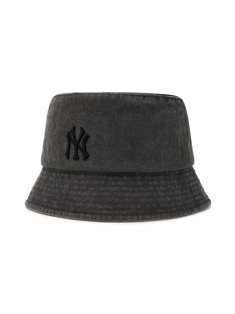 Nón Bucket MLB Basic Bucket Hat Drop Fit New York Yankees Grey
