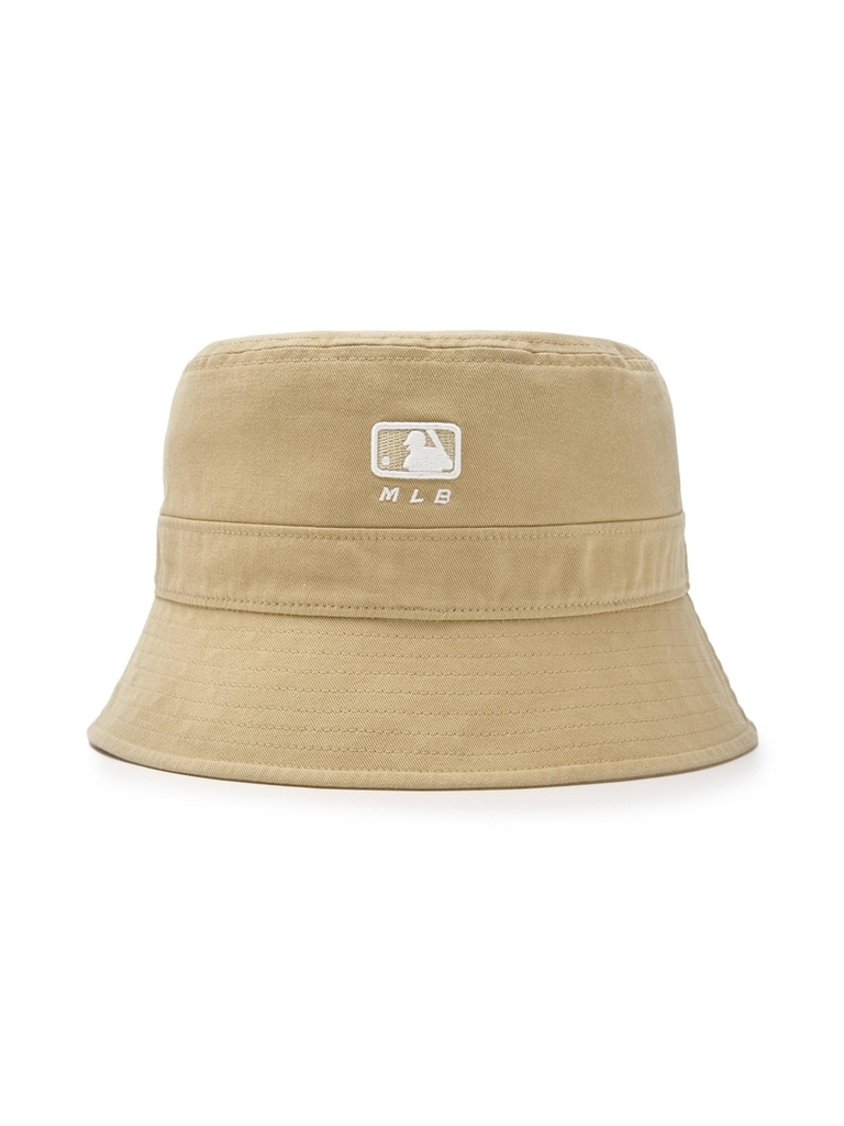 Nón Bucket MLB Basic One-Point Washed Bucket Hat Boston Red Sox Beige