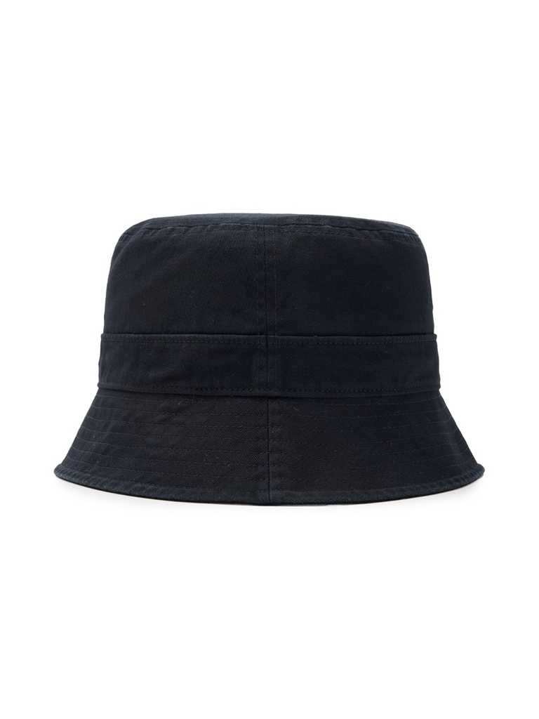 Nón Bucket MLB Basic One-Point Washed Bucket Hat New York Yankees Black