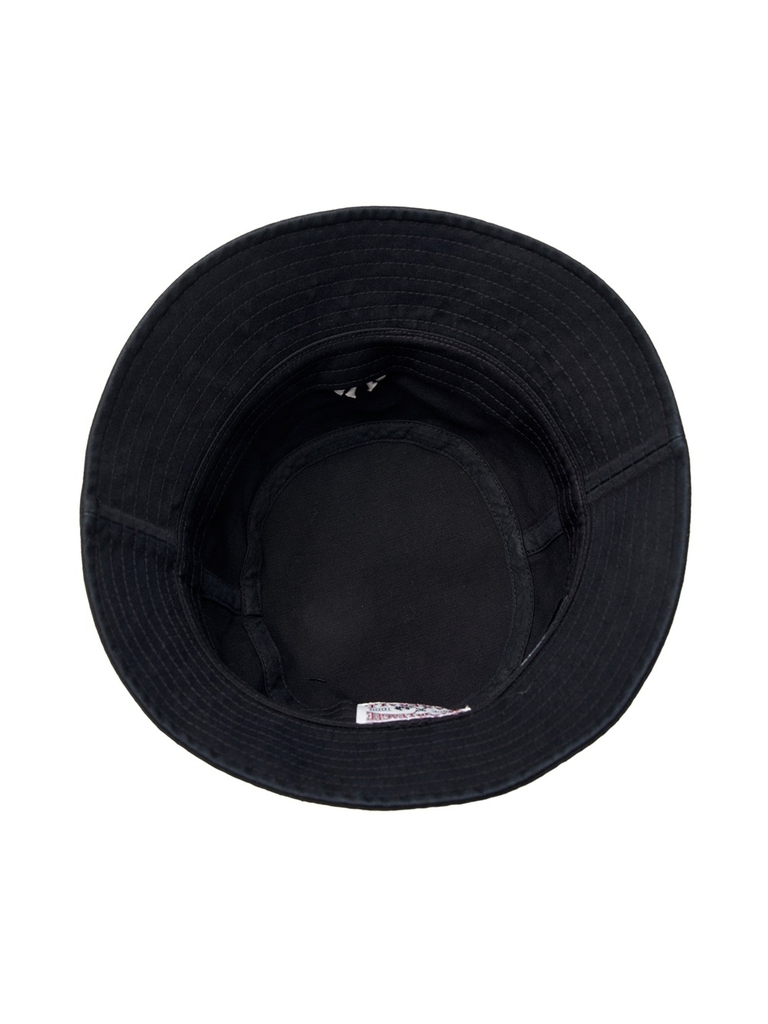 Nón Bucket MLB Basic One-Point Washed Bucket Hat New York Yankees Black