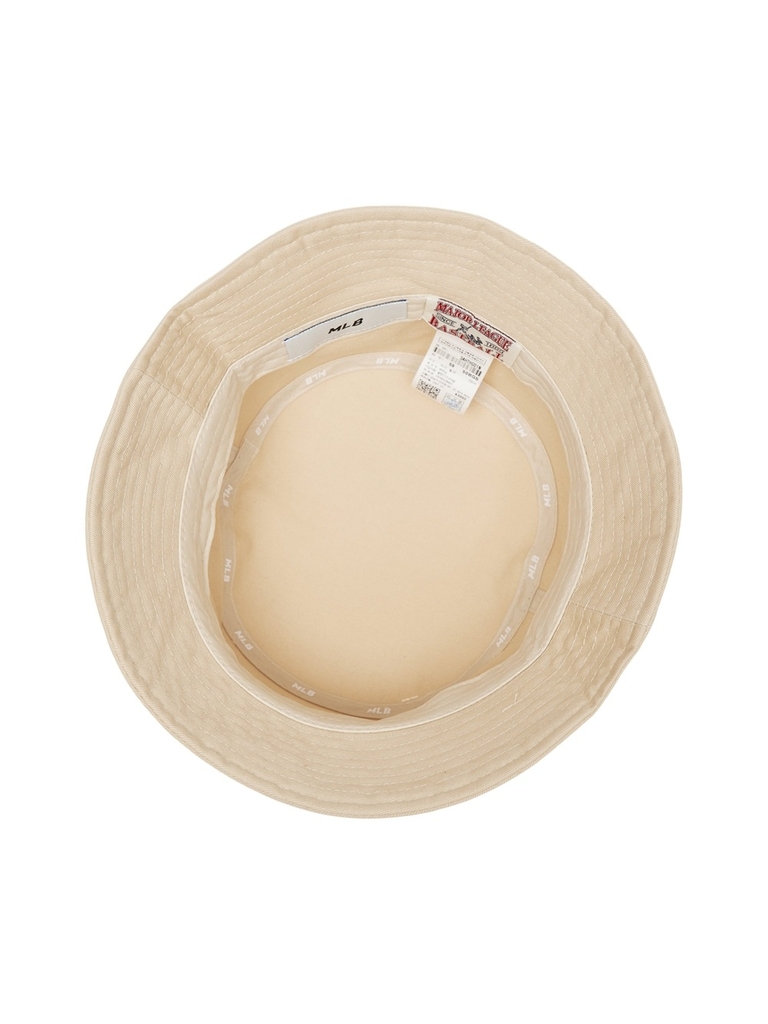 Nón Bucket MLB Gothic Bucket Hat New York Yankees New York Yankees Beige